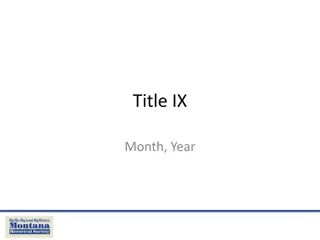 Evolution of Female Participation in Sports: Before and After Title IX