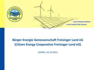 Citizen Energy Transition in Freisinger Land: A Local Initiative for Sustainable Power Generation