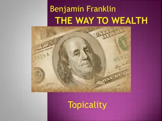 Benjamin Franklin's Wisdom on Success and Wealth