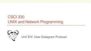 Understanding User Datagram Protocol (UDP) in Unix and Network Programming