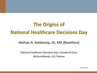 National Healthcare Decisions Day: Empowering Individuals to Make Informed Choices