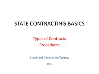 Nevada State Contracting Basics and Procurement Laws