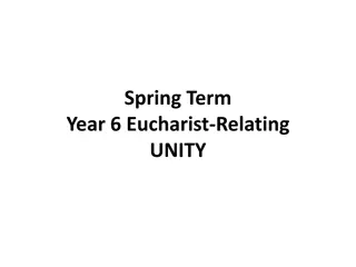 Year 6 Eucharist Unity and Christian Beliefs