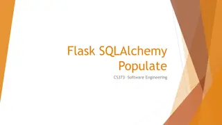 Flask-SQLAlchemy for Efficient Database Management