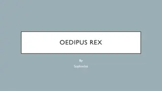 Greek Tragedy: From Oedipus Rex to Sophocles' Legacy