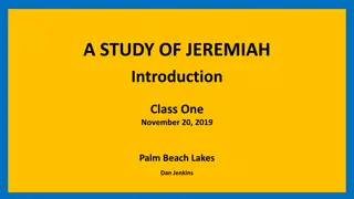 Insights into the Book of Jeremiah: Message, Themes, and Key Verses