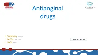 Antianginal Drugs: Mechanisms, Classification, and Usage