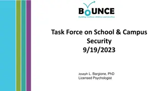 Enhancing Resilience for School and Campus Security