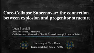 Core-Collapse Supernovae and Progenitor Structures