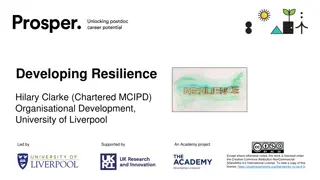 Developing Resilience - Key Concepts and Strategies for Building Personal Strength