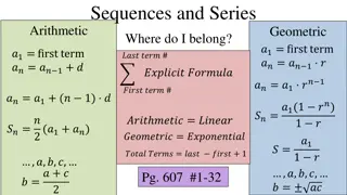 Exploring Sequences and Series in Mathematics