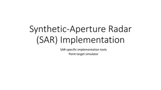 Interpolation Techniques for Synthetic Aperture Radar (SAR) Implementation