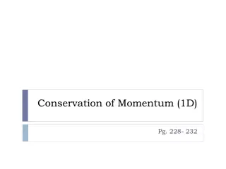 Conservation of Momentum in Physics