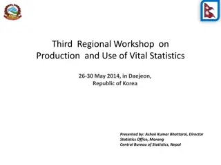 Vital Statistics and Civil Registration System in Nepal