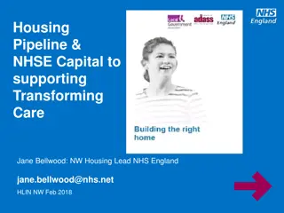 Transforming Care Through Housing Pipeline and NHSE Capital Support