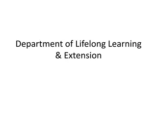 Lifelong Learning & Extension Programs for Women Empowerment