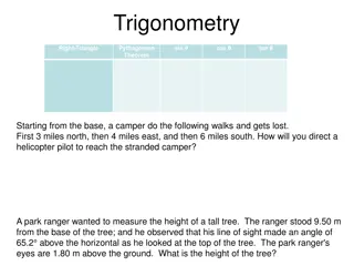 Trigonometry and Vector Illustrations in Physics