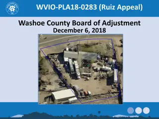 Appeal of Administrative Decision on Violation of Washoe County Code