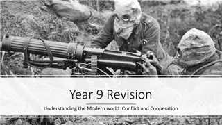 The Modern World: Conflict and Cooperation in Year 9 Revision