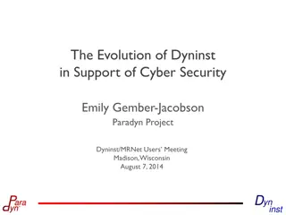 The Evolution of Dyninst in Cyber Security