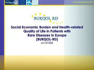 BURQOL-RD Project: Analyzing Rare Diseases' Impact in Europe