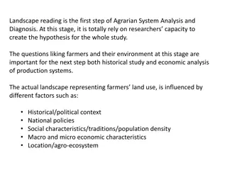 Understanding Landscape in Agrarian System Analysis