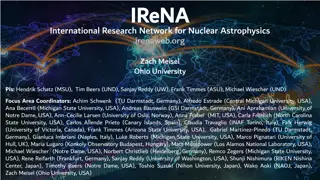 IReNA: International Research Network for Nuclear Astrophysics