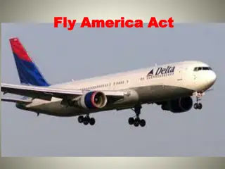 Understanding the Fly America Act for Foreign Air Travel