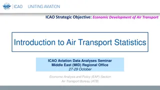 Understanding Air Transport Statistics: Key Concepts and Definitions