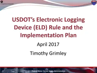 FMCSA's Electronic Logging Device Rule