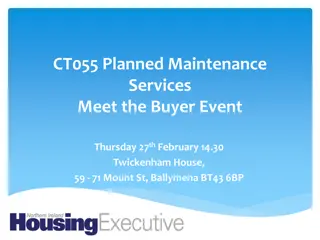 Planned Maintenance Services Event in Ballymena: CT055