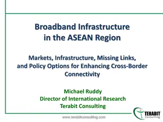 Broadband Infrastructure in the ASEAN Region: Markets, Missing Links, and Policy Options