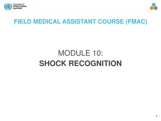 Tactical Field Care - Shock Recognition and Management