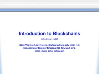 Blockchains: Solving Trust Issues in Distributed Systems