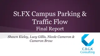 Improving Parking and Traffic Flow at St.FX Campus: Final Report Findings