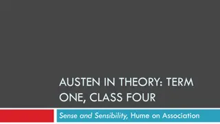 Exploring Sense and Sensibility: Hume's Theory of Association