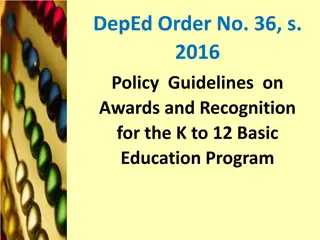 Enhancing Learning Through Awards and Recognition Programs