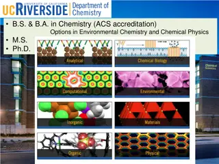 UC Riverside Chemistry Program: Excellence in Education and Research