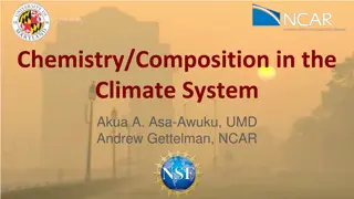 Chemistry and Composition in the Climate System