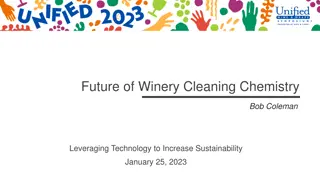 Innovations in Winery Cleaning Chemistry for Sustainability