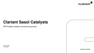 Clariant Sasol Catalysts Manufacturing Process Overview