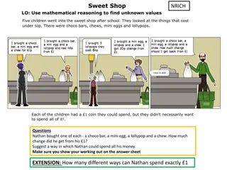 Sweet Shop Mathematical Problem Solving