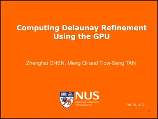 GPU-Accelerated Delaunay Refinement: Efficient Triangulation Algorithm