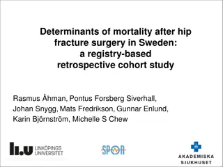 Determinants of Mortality After Hip Fracture Surgery in Sweden: A Registry-Based Retrospective Cohort Study