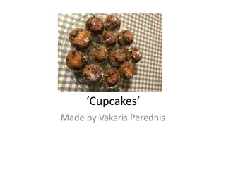 Homemade Cupcakes Recipe by Vakaris Perednis