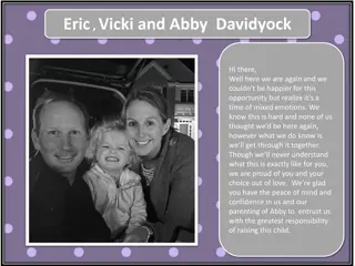 Eric, Vicki, and Abby Davidyock - A Thankful Profile