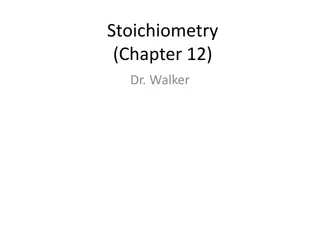 Stoichiometry in Chemical Reactions