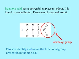 Functional Groups in Organic Molecules