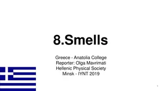 Science of Smells through Odor Diffusion