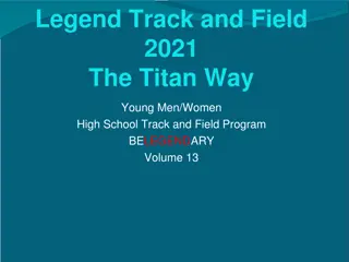 The Titan Way - High School Track and Field Program